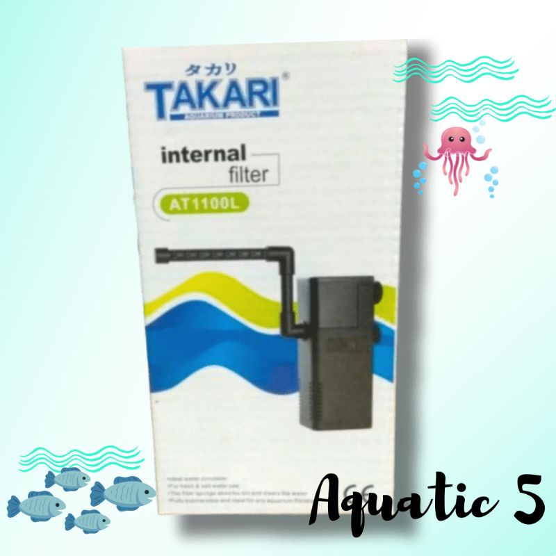 Pompa Kolam Aquarium Internal Filter TAKARI AT 1100L