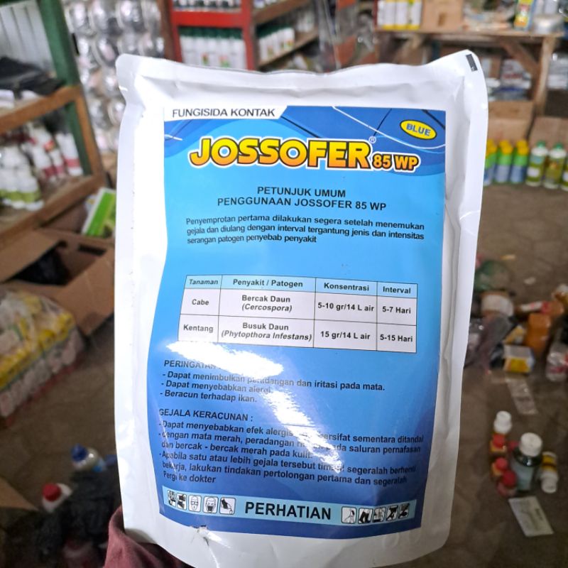 JOSSOFER 1 KG / JOSSOFER 1KG / JOSSOFER MANKOZEB BIRU 1 KG