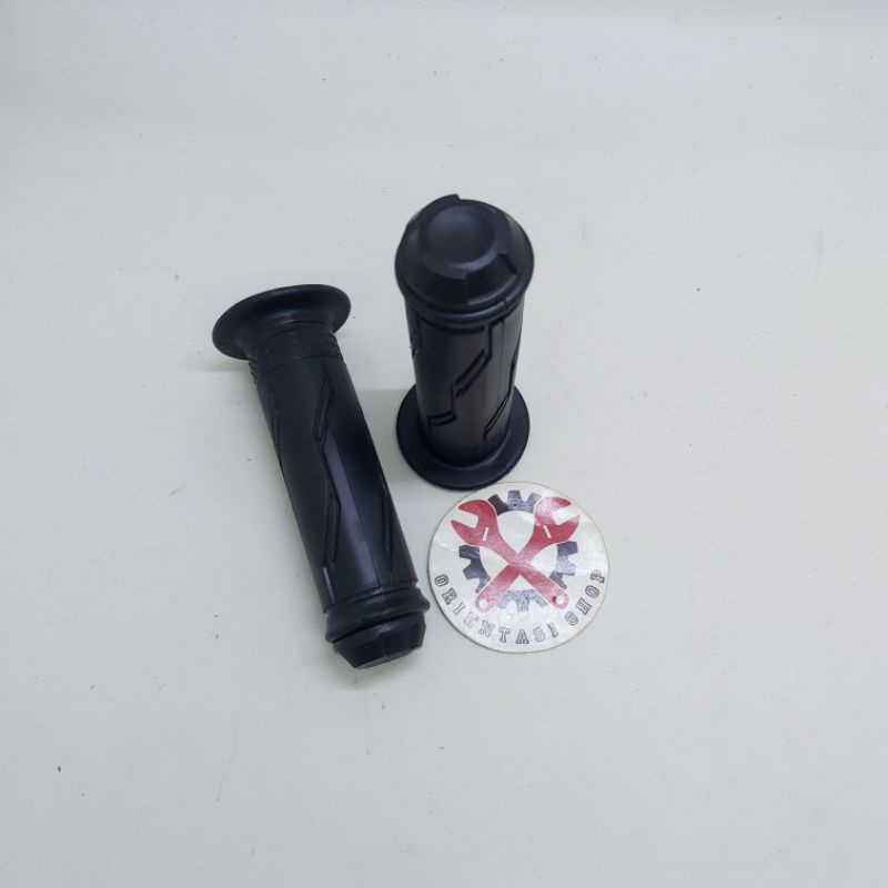 Handgrip+Jalu stir Hitam Standar Yamaha untuk All Motor Yamaha