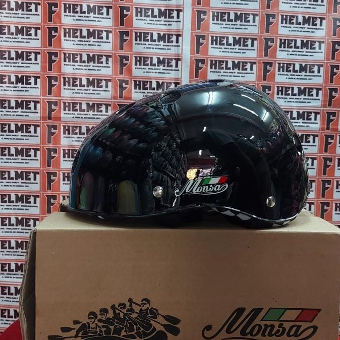 Diskon [COD] Monsa Bicycle Helmet Solid series || Helm Sepeda