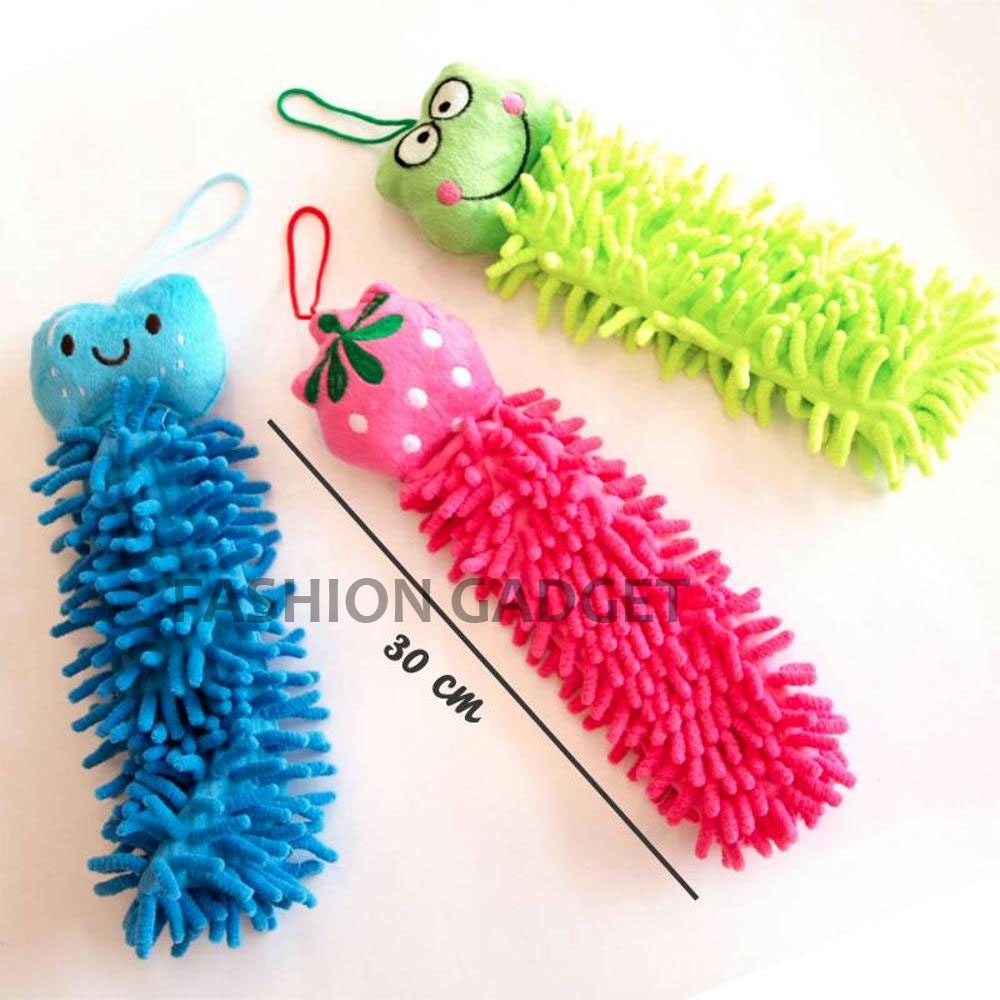 Kain Lap Tangan Cendol Karakter Lucu Mikro Fiber Handuk Mikrofiber Micro Fiber Perlengkapan Dapur Wipe Hands Character Microfiber