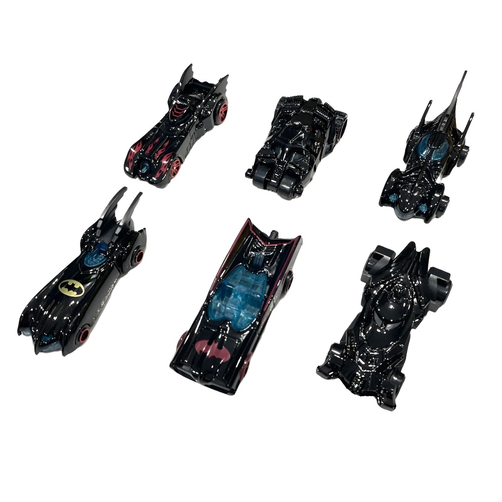 Diecast Mobil Batman Set 6pcs | Mainan Anak Laki Laki Mobil Mobilan | Kado Ultah Anak Cowok 2-3-4-5-6-7 Tahun