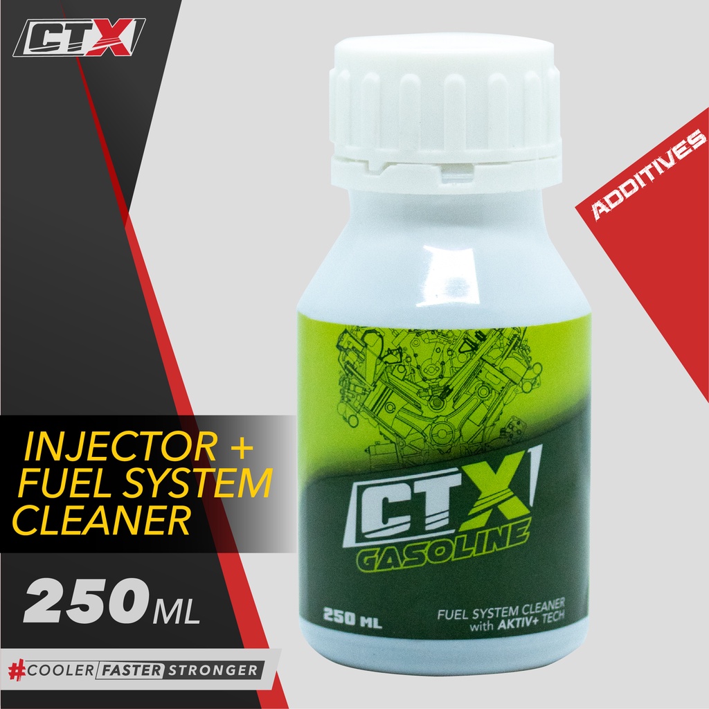 CTX Gasoline 250ml - fuel system, injector cleaner, AKTIV+ technology