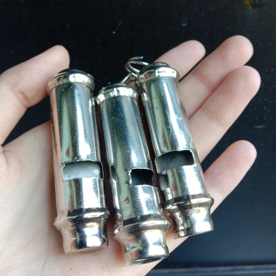 (D-7-2✉) Peluit Besi Morse Pramuka / Peluit Besi / Peluit Pramuka murah