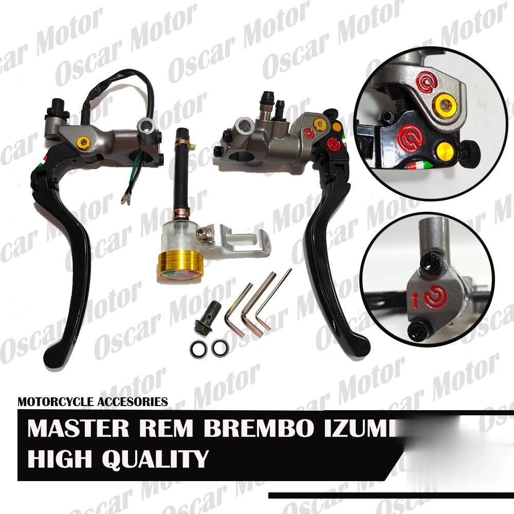 HANDLE MASTER REM BRB IZUMI  RCS 15 PLUS DUDUKAN SPION SEMUA MOTOR BISA