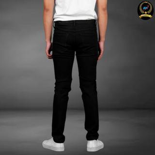 Celana Hitam Pria Jeans Panjang Pensil Skinny Semi Slim Fit Cowok Cowo Pria Bahan Denim Stretch Terbaru I Levis Cowok I Jeans Pria