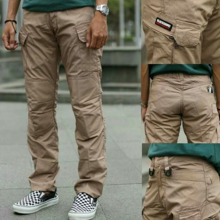 Terbaru [COD] CELANA TACTICAL BLACKHAWK Outdoor Panjang CARGO BANDUNG Ariel Noah