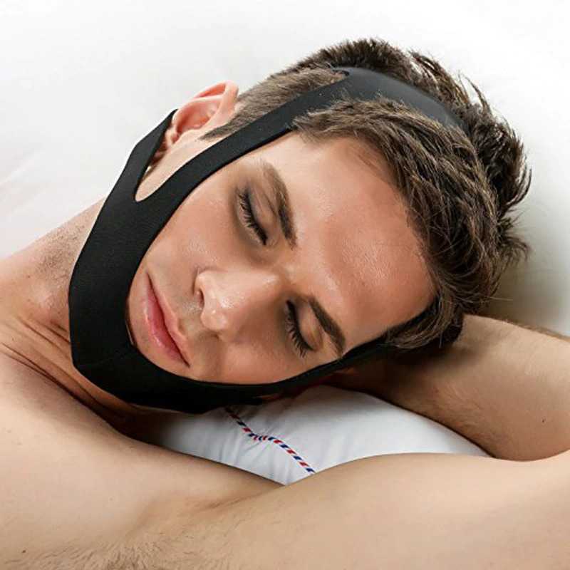 Sabuk Tidur Anti Ngorok Snoring Solution Chin Rest Band Strap - AO55 ( Mughnii )