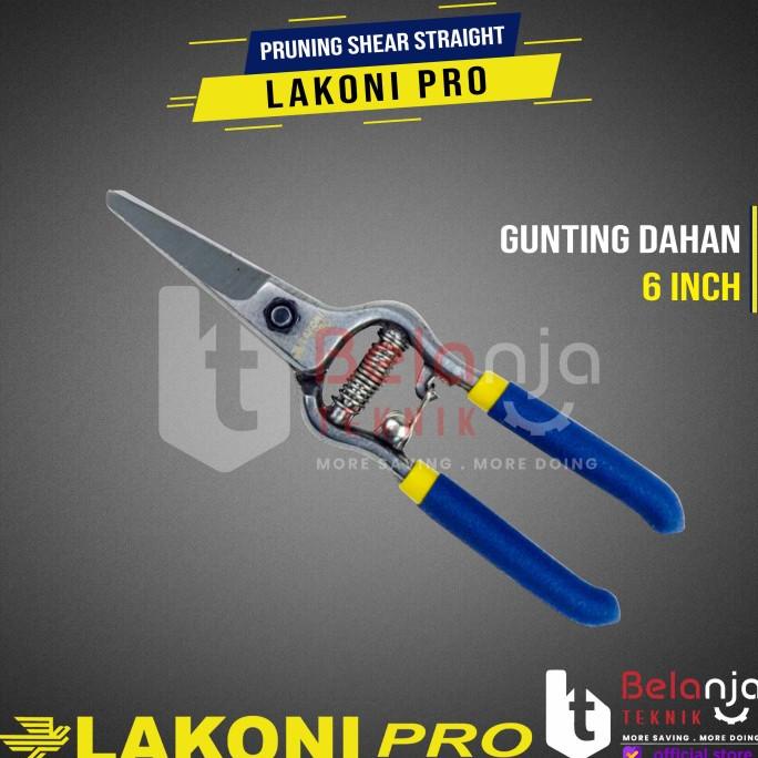 

Lakoni Pro Gunting Dahan Lurus 6Inch Multifungsi 6 Inch Prunning Shear belanjate77 Juara