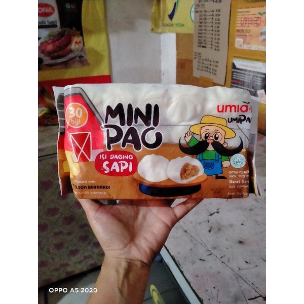 

Minipau Daging Sapi