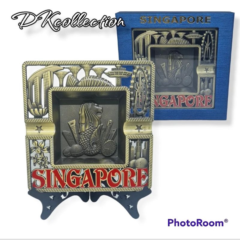 ASBAK SOUVENIR SINGAPURA  ASBAK SINGAPURA PAJANGAN ASBAK INGAPORE SOUVENIR ASBAK SINGAPORE