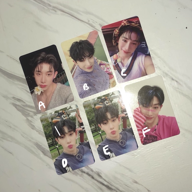 Wonho Official Photocard Bittersweet Don’t Regret