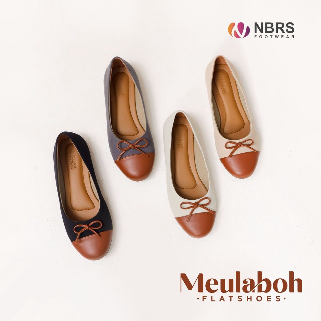 TERBARU MEULABOH FOOTWEAR FLATSHOES WANITA BY NIBRAS ORIGINAL