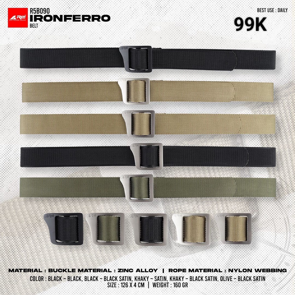 SABUK AREI IRONFERRO IKAT PINGGANG