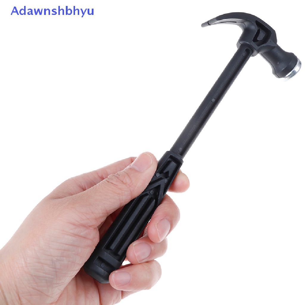 Adhyu Gagang Plastik mini claw hammer working nail puncher Alat Palu Besi ID