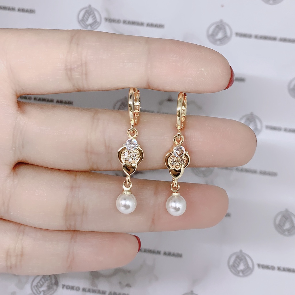 Anting Xuping Gold Perhiasan Fashion Wanita Model Star Ball jurai *40