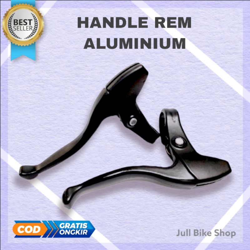 FULL ALLOY Handle rem sepeda inter brake lever hitam lipat mtb fixie