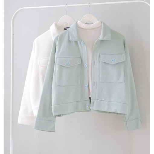 FREE ONGKIR JAKET WANITA - GENA JAKET - ATASAN WANITA - OUTERWEAR - JAKET CROP - JAKET MURAH -
