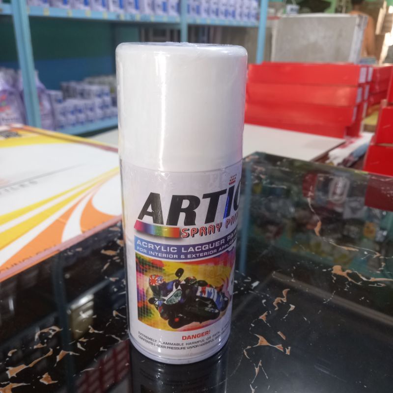 

Cat Semprot Sepeda Motor Artic Black White Clear 300 CC