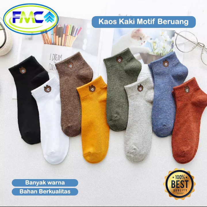 Kaos Kaki Wanita Pria Pendek Kaos Kaki Ankel Polos Motif Korea Lucu Kaos Kaki Wanita Muslimah Kaos Kaki teddy Warna Kaos Kaki Tebal