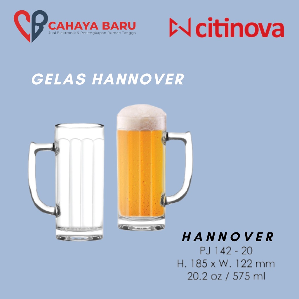 CITINOVA GELAS HANNOVER  (1PCS)