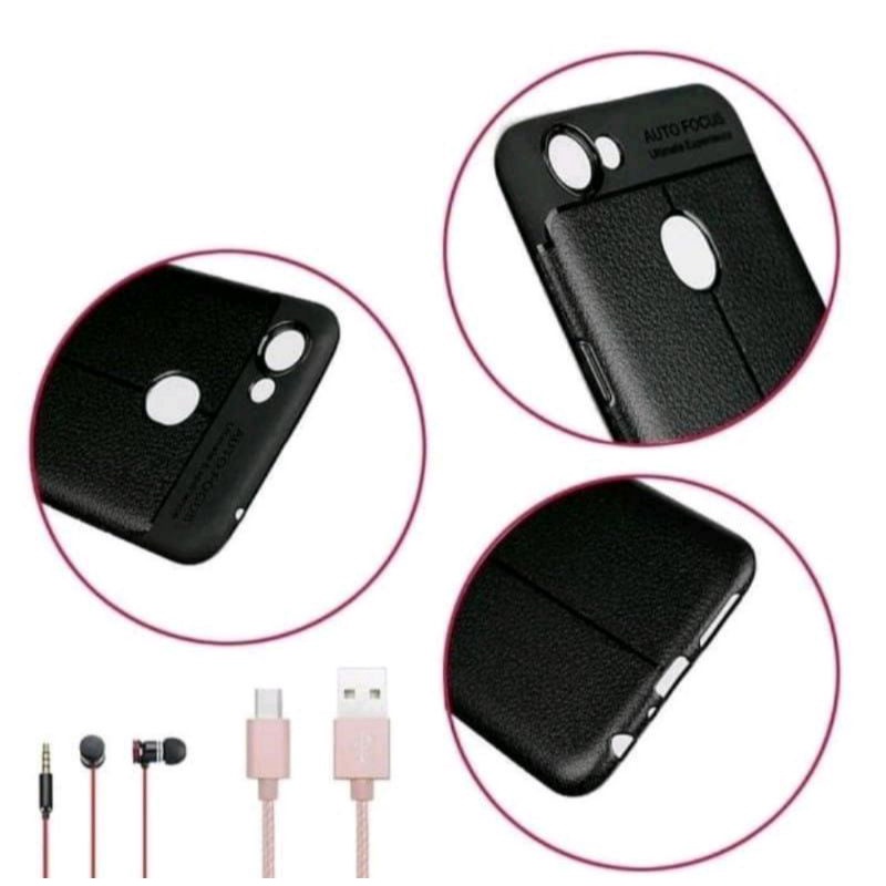 AUTO FOCUS SOFTCASE BLACK FOR OPPO A52/A92