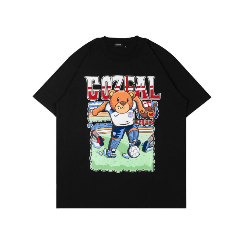 Gozeal England Kaos Gozeal England Footbaal Casual premium Tees
