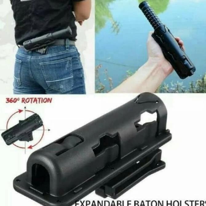 Holder Holster Case Sarung Baton Stick Tongkat Polisi