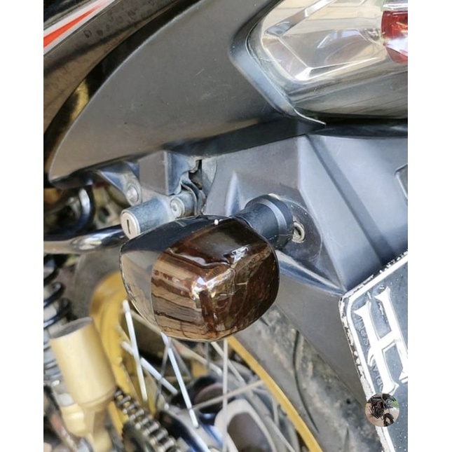 Lampu sein sen ninja black smoke lampu sen ninja r rr dl dll universal