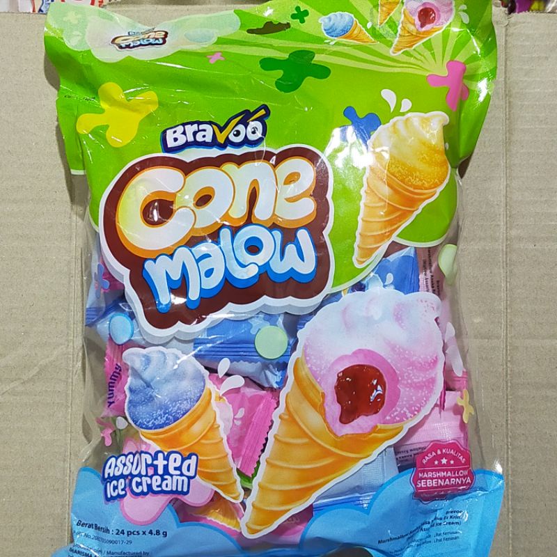 

CONE MALLOW BRAVOO- ASSORTED ICE CREAM