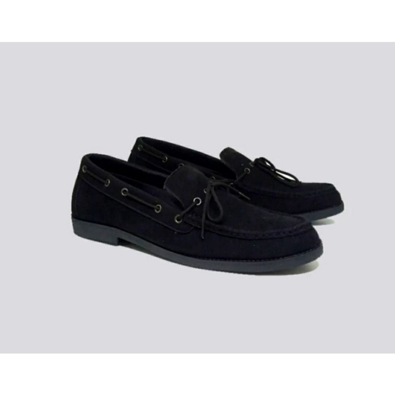 Bisa COD / Sepatu Oxford Pria Big Size 44-48 Pantofel Loafers Kulit Asli Ngantor PNS Hitam Ukuran JUMBO, 47