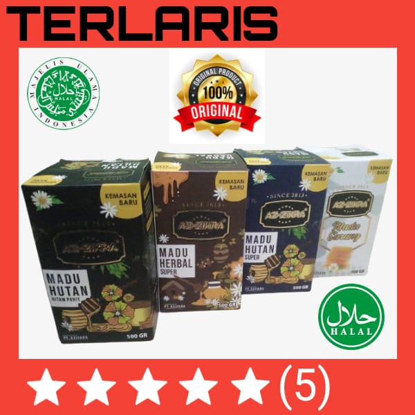 

Madu Azzikra Madu Hutan Herbal Madu Sarang Madu Pahit Super 500gr