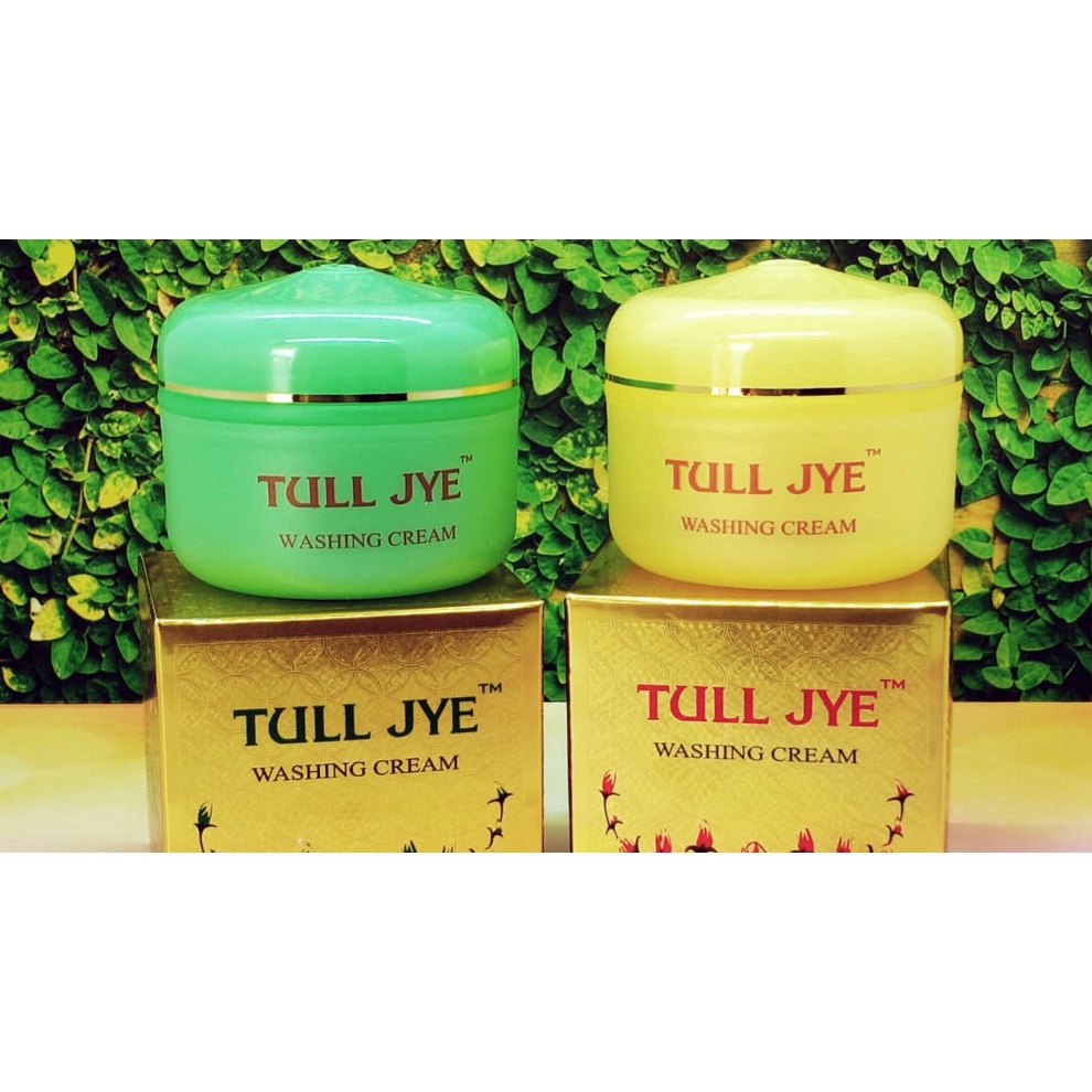 TULL JYE Washing Cream 1 (Kuning) / Washing Cream 2 (Hijau)