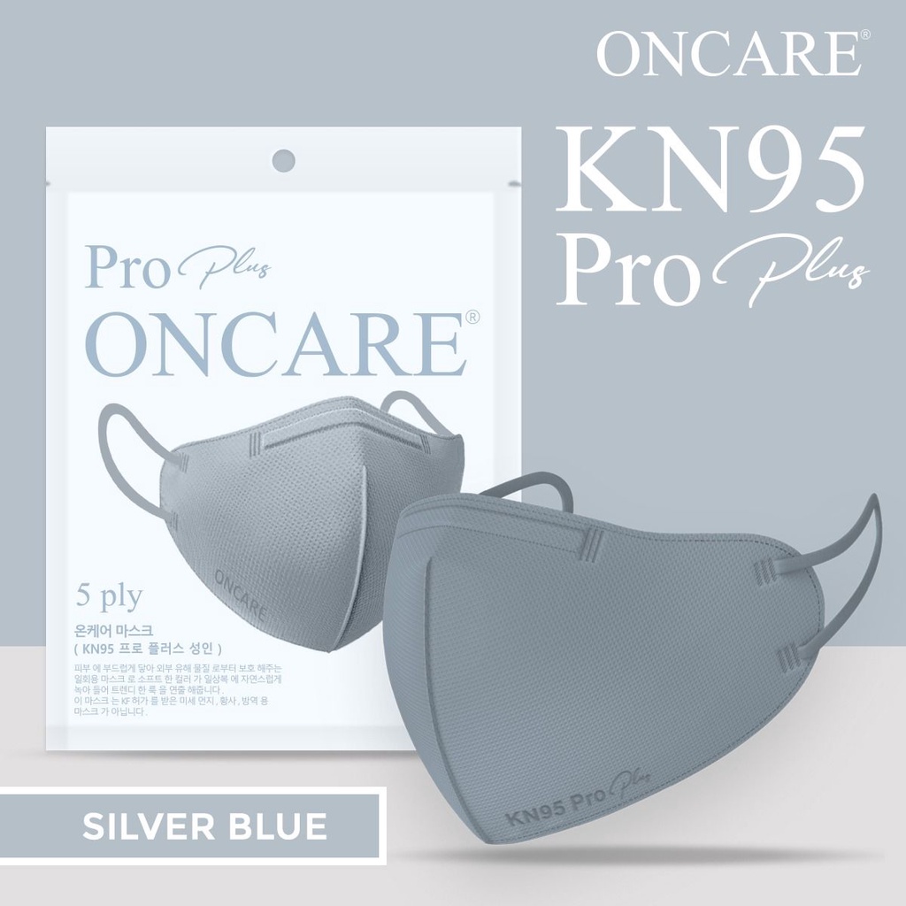 Masker Kn95 Pro Plus OnCare Warna Warni 5Ply Isi 10 pcs