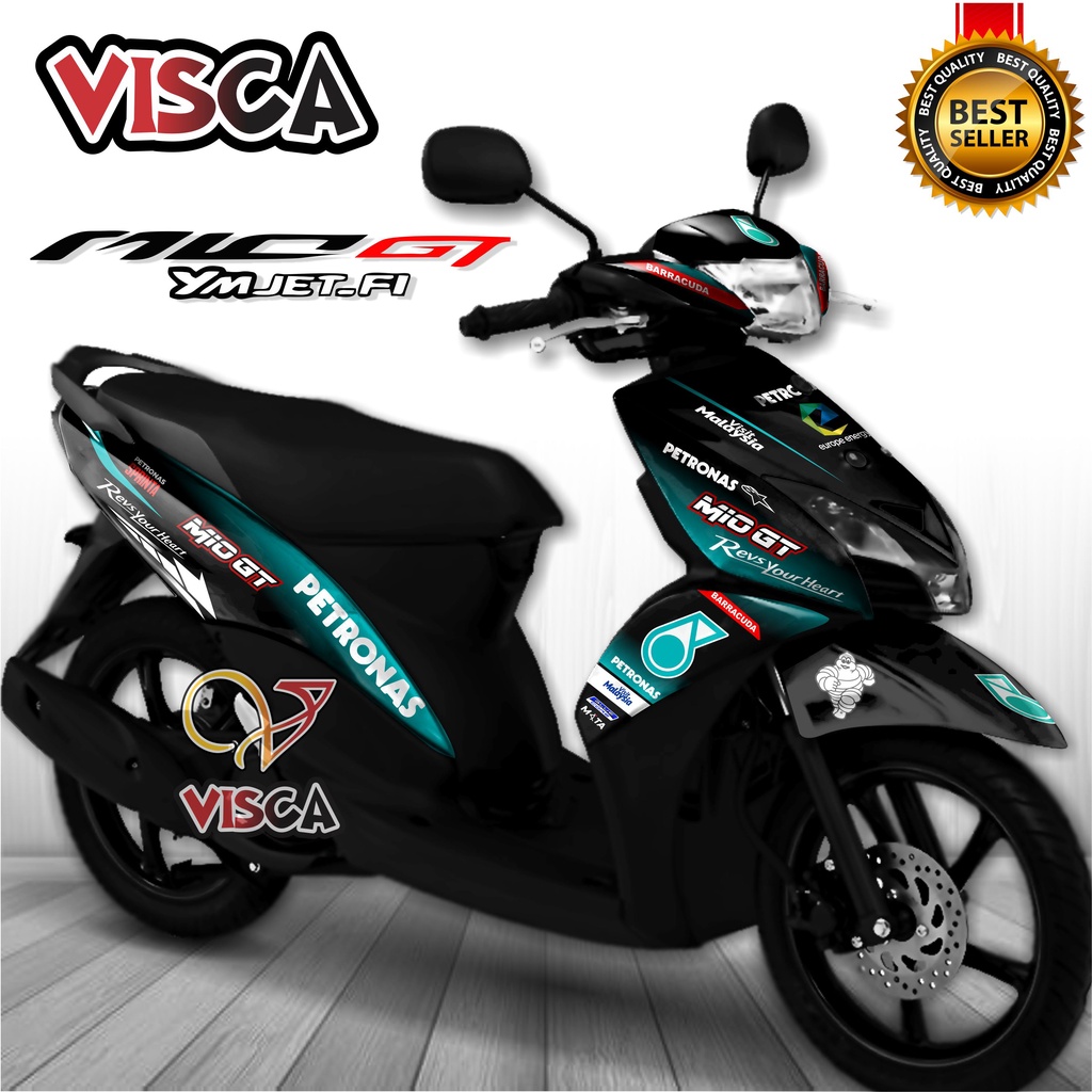 Decal Mio GT Full Body Stiker Mio GT Variasi Full Body Striping Mio GT Variasi Decal Hologram Mio GT