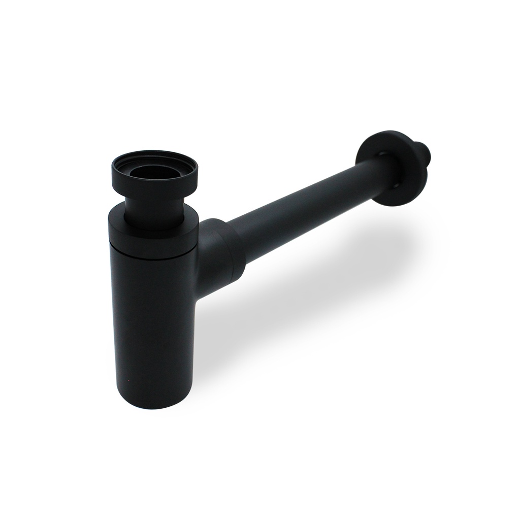 VNT Basin Trap Black BT-001BL Sifon Wastafel Siphon Bottle Hitam