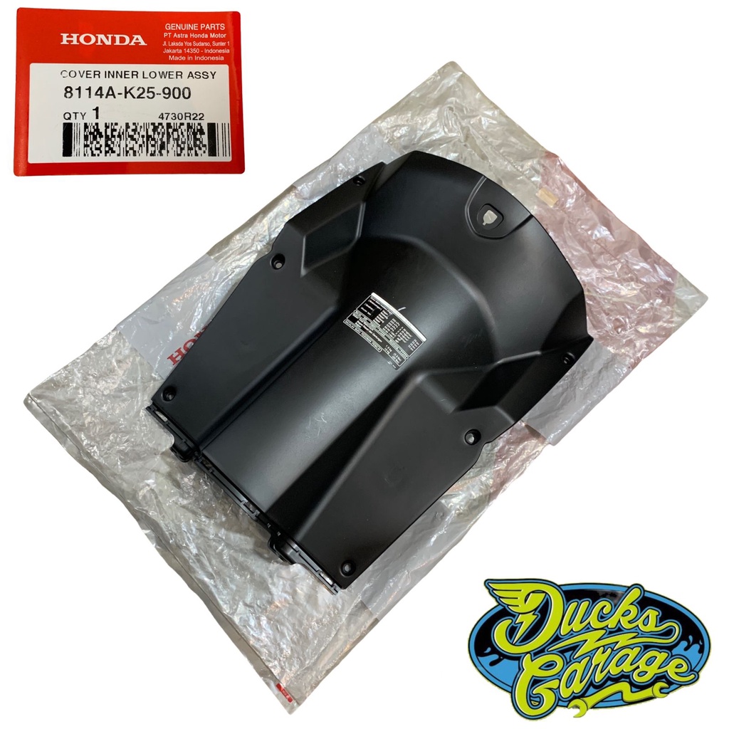 8114A-K25-900 Cover Inner Lower Dasboard Bawah Kunci Kontak Honda Beat Fi 2012-2016 Original