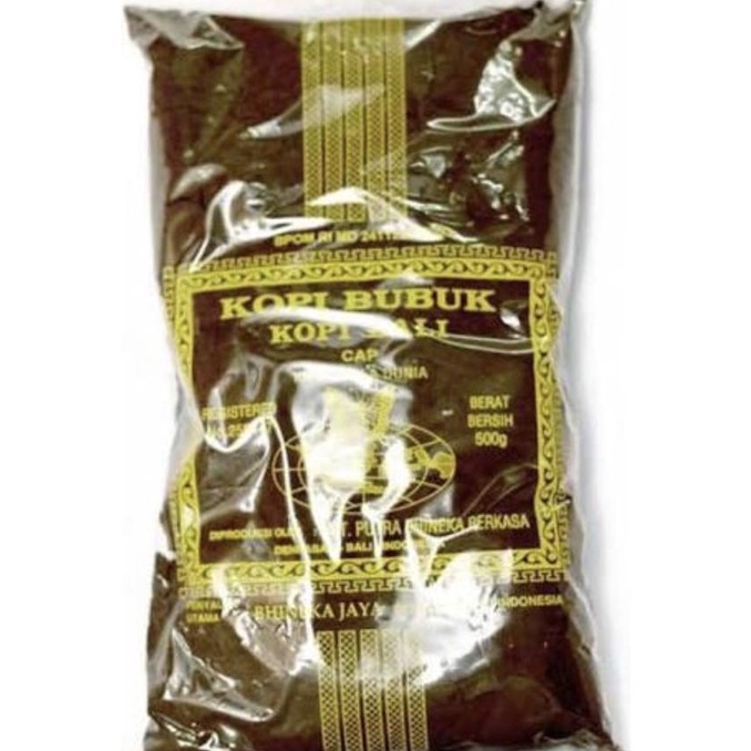 

[BISA COD] Kopi Bali Cap Kupu Kupu Bola Dunia 500gr Kopi Bubuk