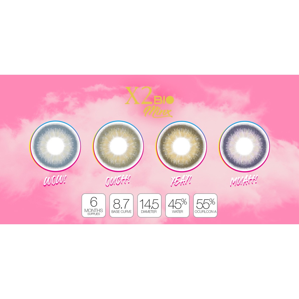 Mikeda - SOFTLENS X2 BIO MINX OUCH!