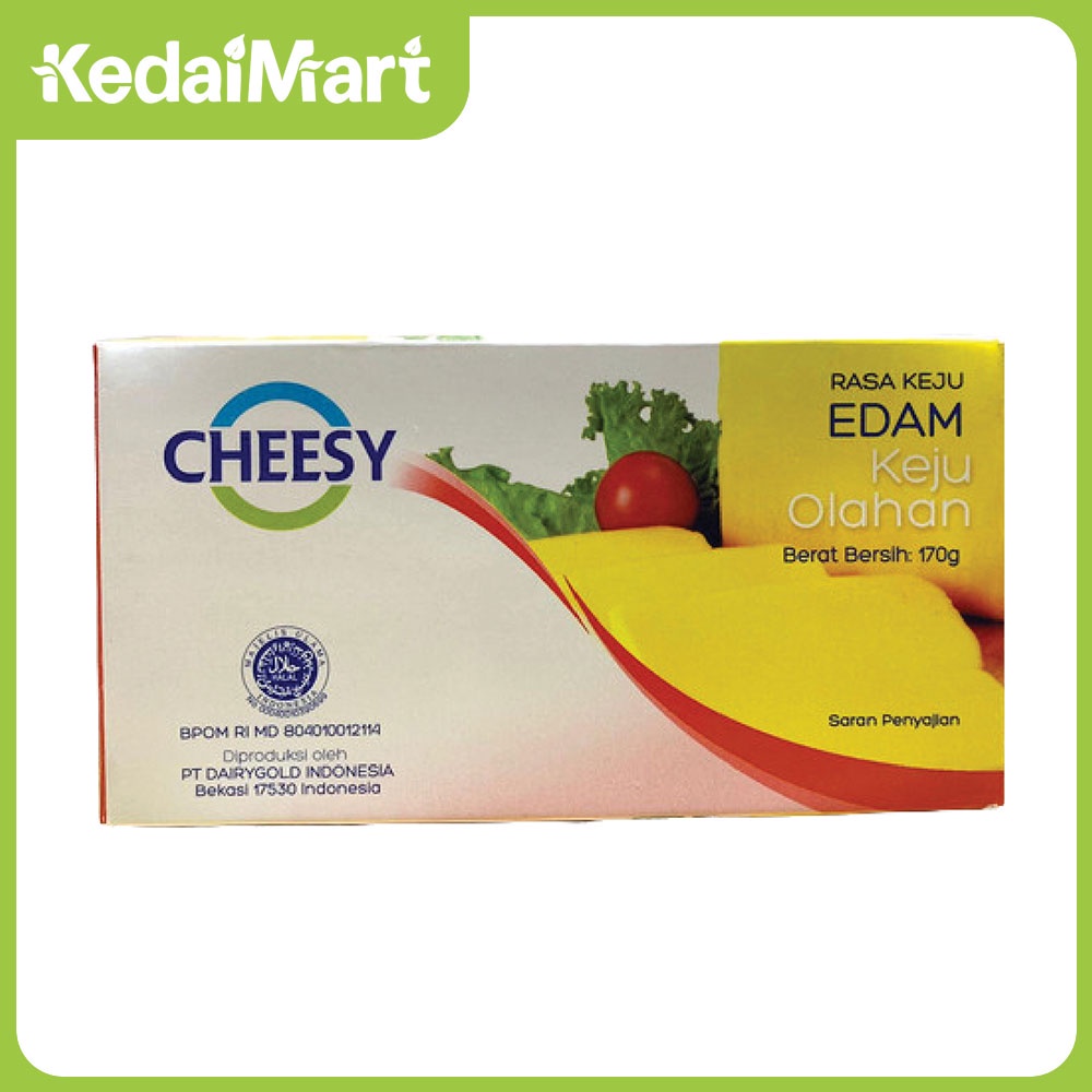 

Cheesy Cheese Keju Edam 170 Gram