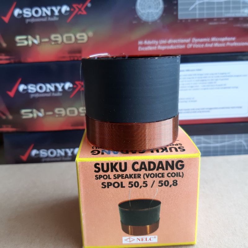 SPOL SPEAKER SPUL SPIKER VOICE COIL 50,5MM NELC