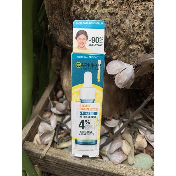 GARNIER BRIGHT COMPLETE ANTI ACNE BOOSTER SERUM