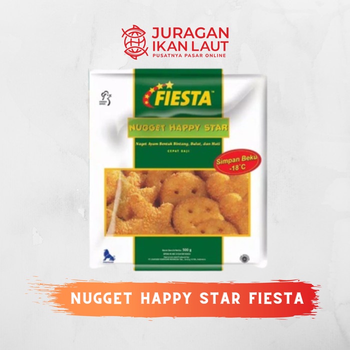 

Nugget Happy Star Fiesta - 500 Gram