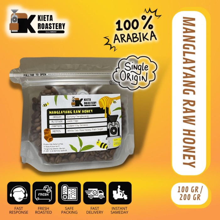 

Manglayang Raw Honey Specialty - 100gr, Biji