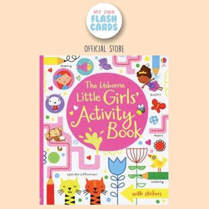 Usborne Little Girls Activity Book - Buku Edukasi Impor Anak Children