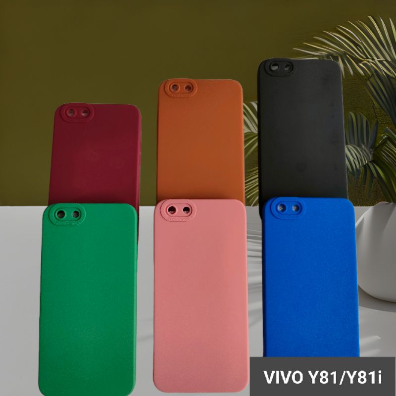 SOFT CASE MACARON PRO CAMERA VIVO Y81/Y81i SILIKON CANDY 3D TPU