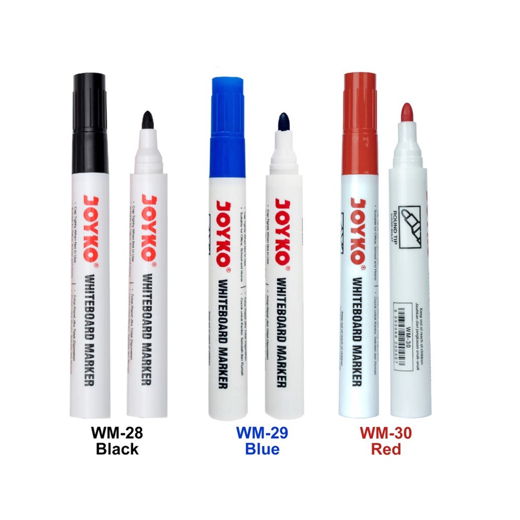

SPIDOL WHITEBOARD MARKER / SPIDOL PAPAN TULIS WM-28 ~30 JOYKO