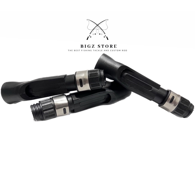 REEL SEAT BC DJS SIZE 16 HITAM SILVER NON-FUJI UNTUK BAHAN CUSTOM ATAU REPAIR PERBAIKAN JORAN NON KE