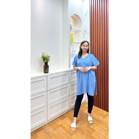 atasan Nagita/atasan kekinian lengan pendek/ baju santai/atasan wanita terbaru Nagita/atasan viral t