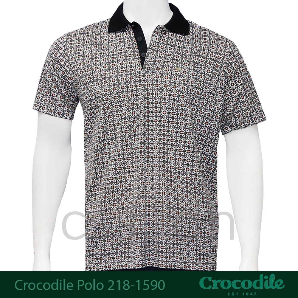 Kaos Kerah Pria Crocodile GOLD 218-1590